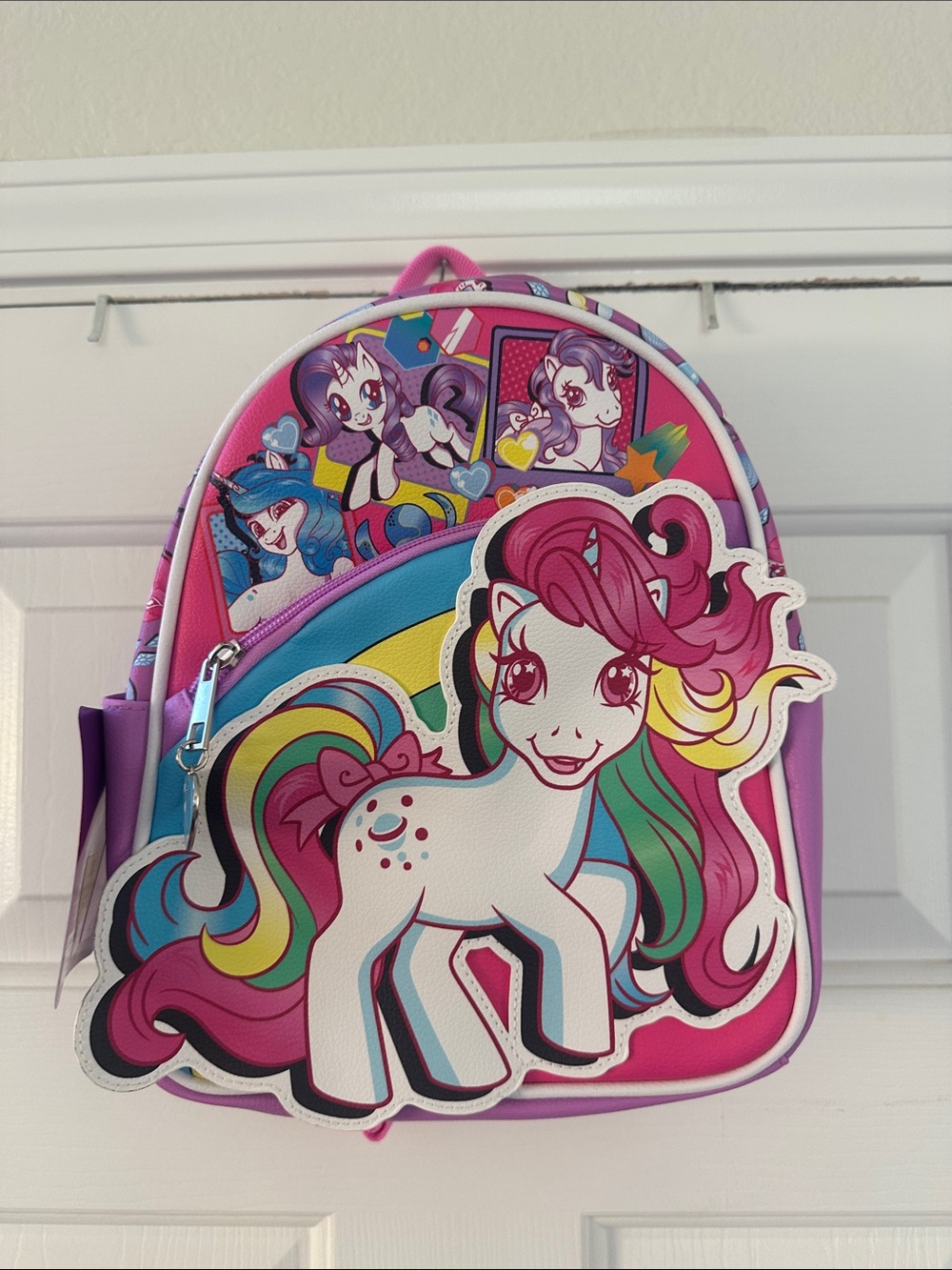 My Little Pony Mini Multicolor Girls Backpack with Rainbow Pony